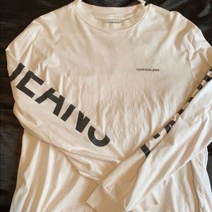 long sleeve tee: Calvin Klien